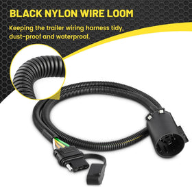 Oyviny harness held in hand to show compact size and easy storage benefit