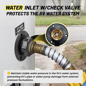 Oyviny removable screen filter and spare cap preventing debris entry and easy cleaning