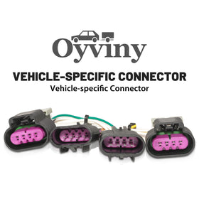 Oyviny wiring laid out showing 80-inch length for flexible routing