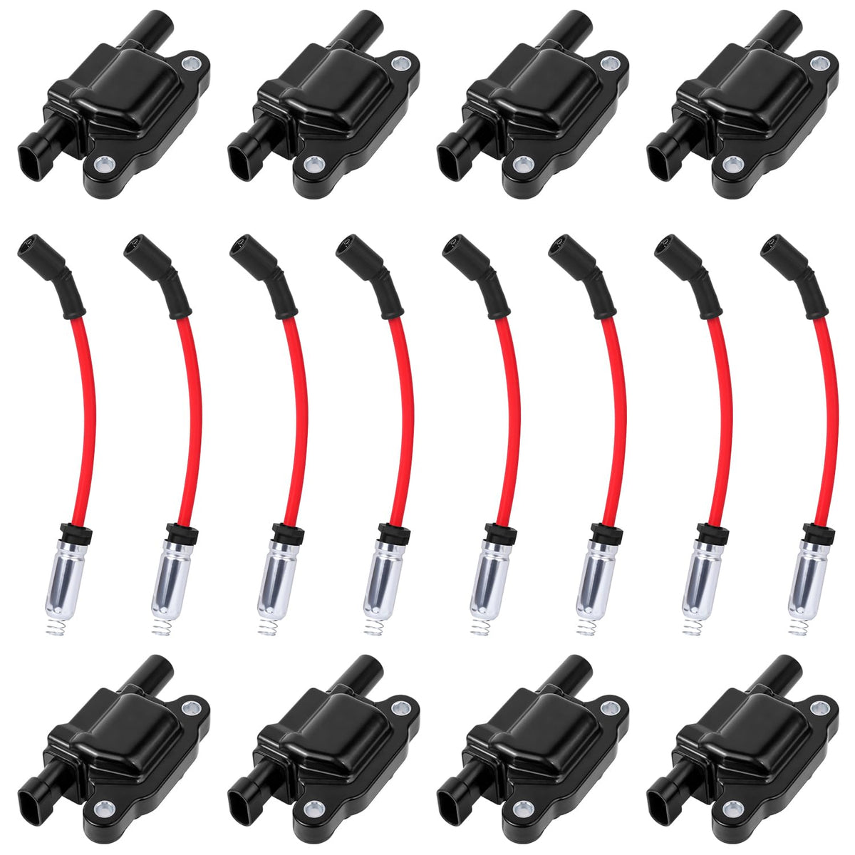 Ozikutech front view coil pack showing robust construction and fitment