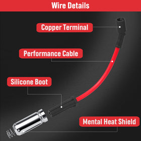 Ozikutech plugs and wires installed in engine bay, improved ignition reliability