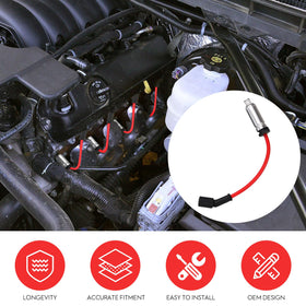 Ozikutech complete kit laid out to display plugs and wires for fast, correct installation