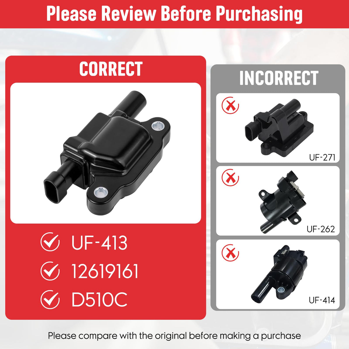 Ozikutech close-up single coil highlighting clean terminals and reliability