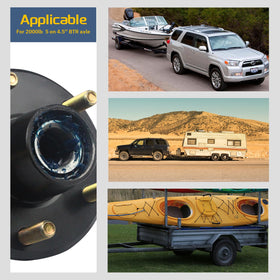 OZISENS black-coated hub surface highlighting corrosion resistance and durability