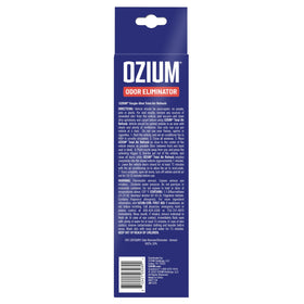 Ozium in a clean driving interior lifestyle shot suggesting refreshed cabin atmosphere