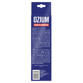 Ozium 2 oz on dashboard in lifestyle scene for on-the-go freshness