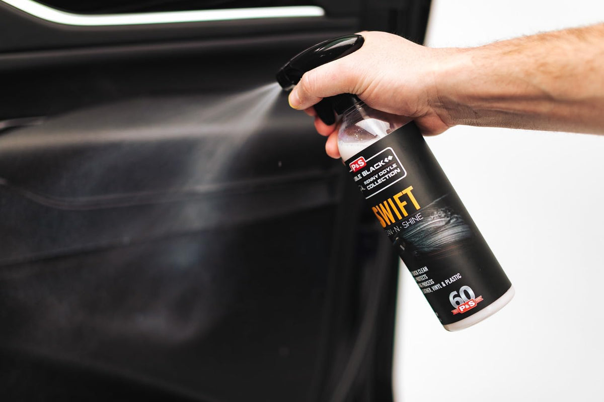 P & S PROFESSIONAL DETAIL PRODUCTS texture detail illustrating non-greasy conditioning