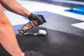 P & S Carpet Bomber cleaning a home rug showing multi-purpose cleaning benefit
