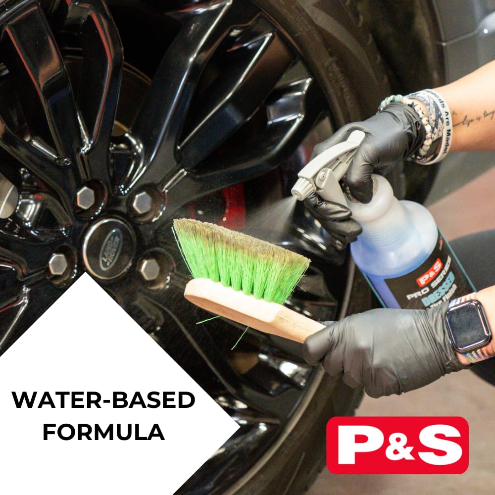 P & S detailed label close-up highlighting product name and feature benefits