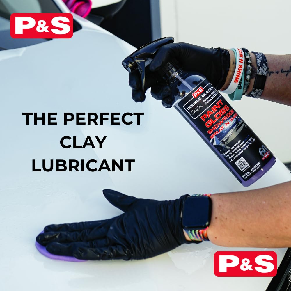 P & S Professional bottle on dealership floor highlighting showroom-ready finish