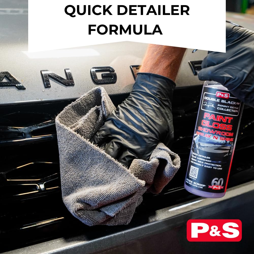 P & S Professional used with putty showing safe contaminant removal