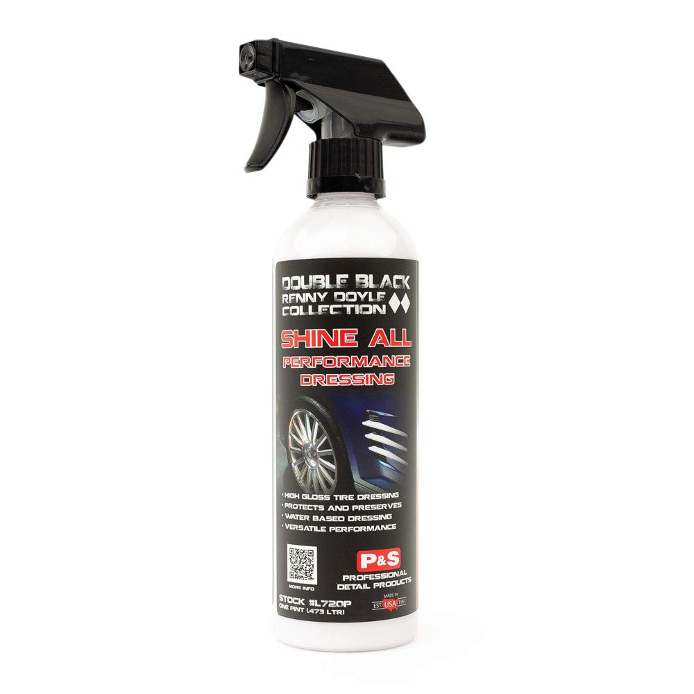 P&S Shine All front label showing product and high-gloss promise