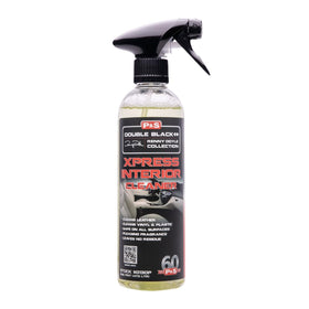 P & S Xpress Interior Cleaner front label showing product identity and size benefit