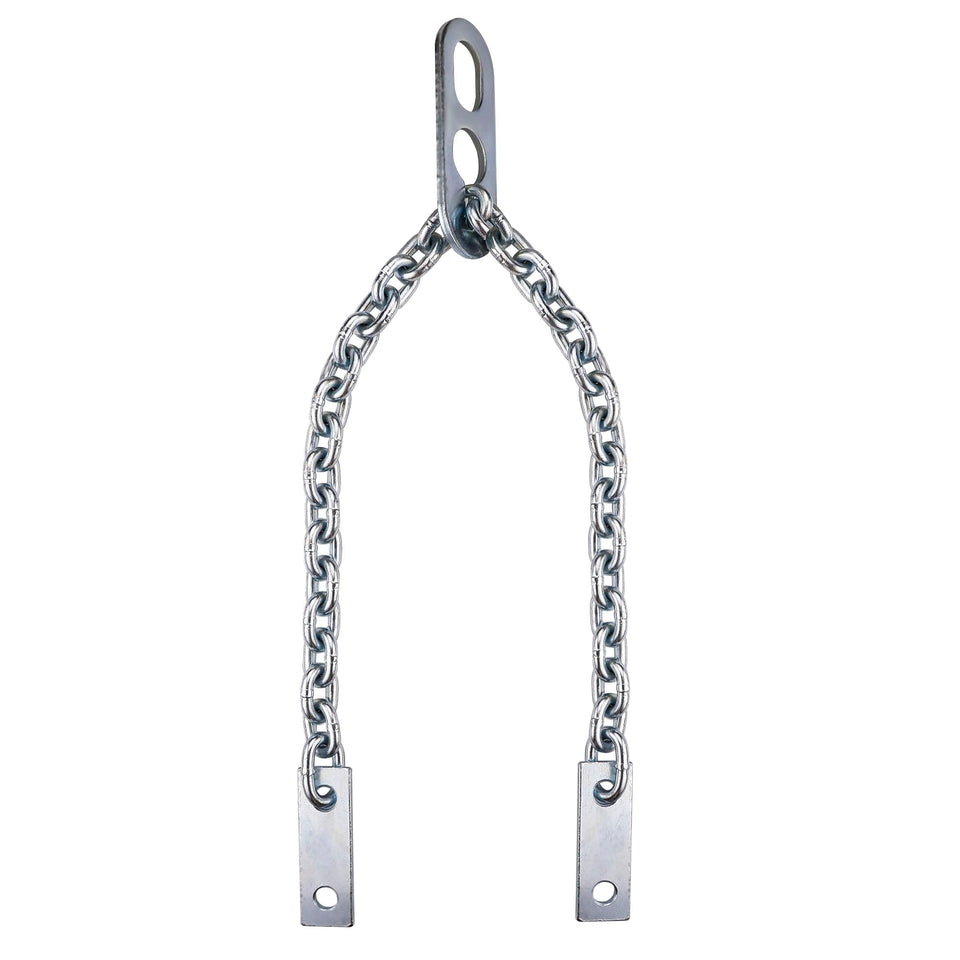 P1TOOLS front view of 34-inch engine lift chain showing sturdy steel construction and clear rating