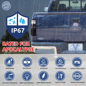 PAANLOK installed on Ford Super Duty rear showing improved street-ready appearance
