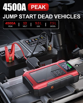 Pabulum smart jumper cables connected to power pack showcasing safe polarity protection benefit