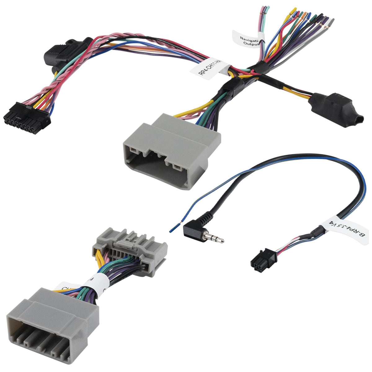 Close-up of PAC RP4-CH11 connector ports highlighting secure plug connections