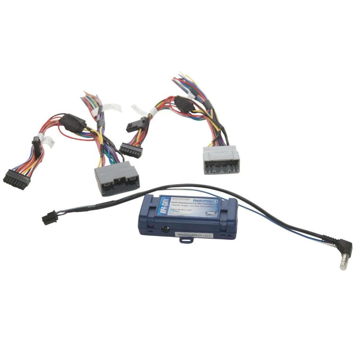 PAC RP4-CH11 front module showing ports and label for easy integration