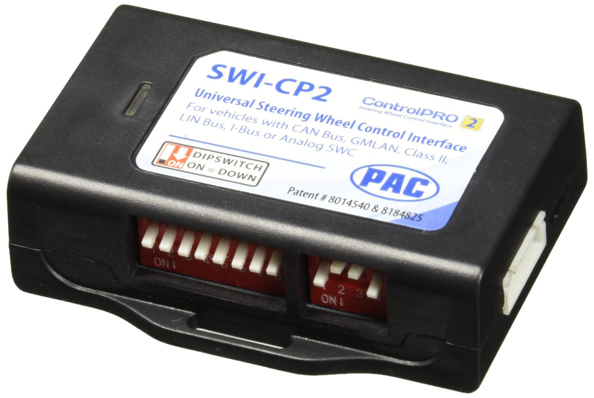 PAC SWI-CP2 front module showing connectors for quick install benefit