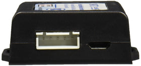 PAC installed under dash showing compact fit and space-saving benefit