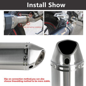PACEWALKER exhaust tip texture detail highlighting durable finish benefit