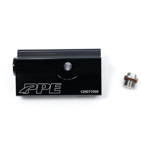Pacific Performance Engineering front view of bypass valve showing compact fit and reliable design