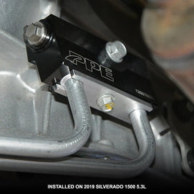 Pacific Performance Engineering bypass valve side profile highlighting compact design and space-saving benefit
