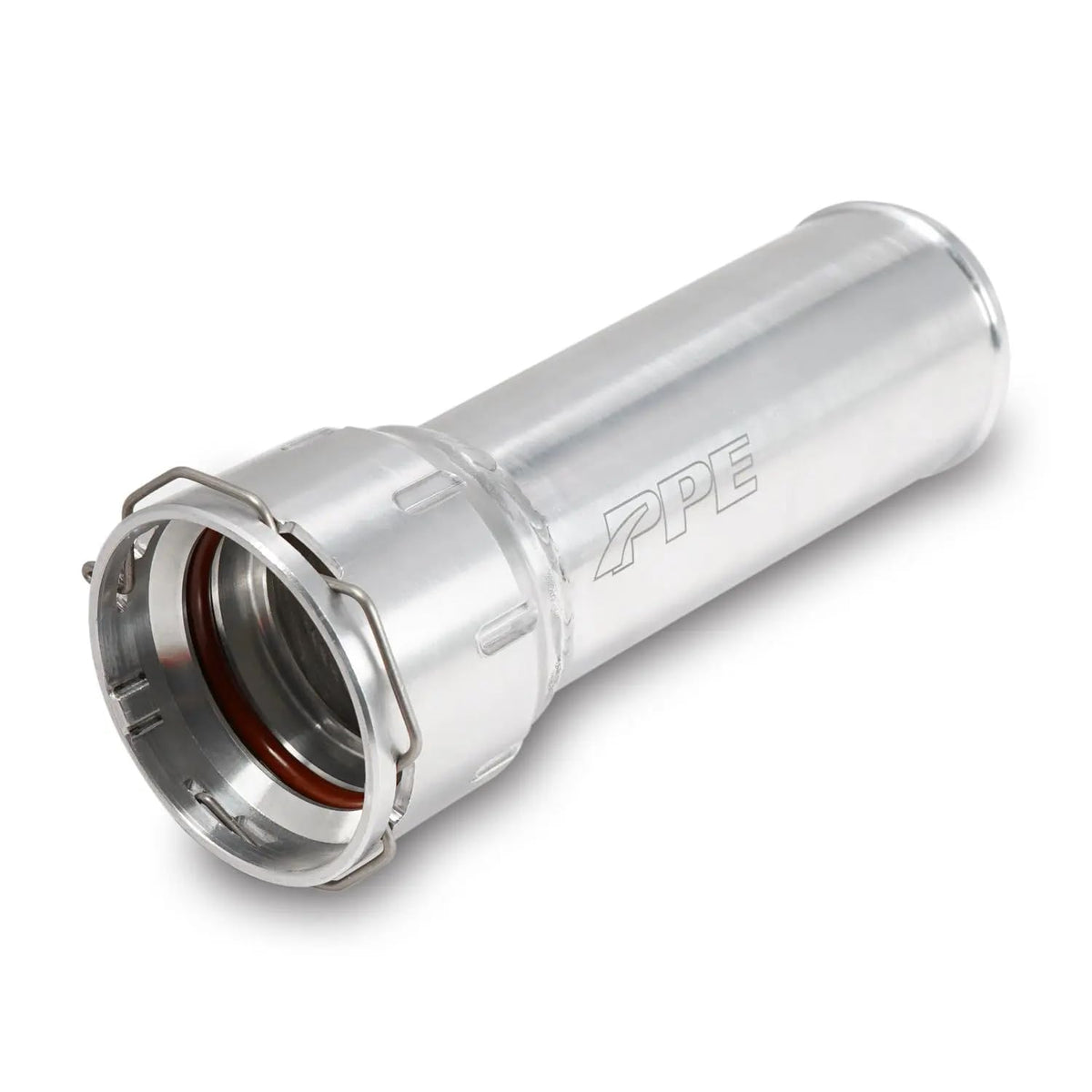 Pacific Performance Engineering front view showing resonator delete fit and cleaner airflow