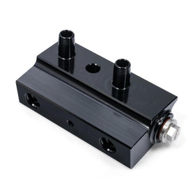 Pacific Performance Engineering installed valve in transmission cooler loop demonstrating improved temperature control