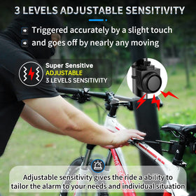 PADONOW remote fob held in hand, demonstrates quick arming and convenience