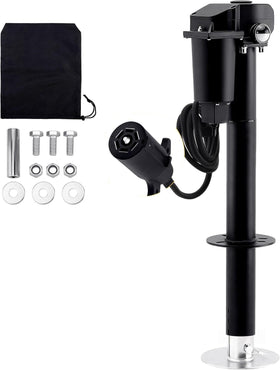 Pafessa front view of assembled electric tongue jack showing robust construction and smooth operation