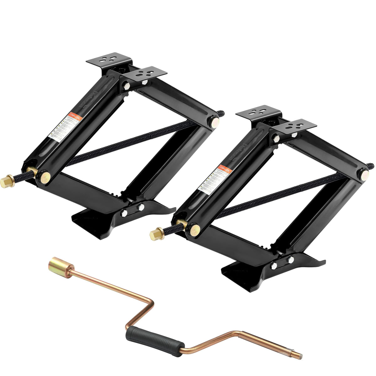 Pafessa front view of 2-pack stabilizers showing sturdy build and value