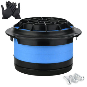 PAGOTORTAUS P607955 front view showing blue filter and gasket for easy fit