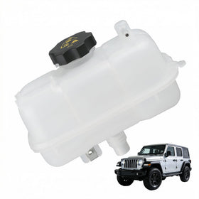 PAHRZTEK front view of reservoir tank showing exact OEM fit and easy replacement