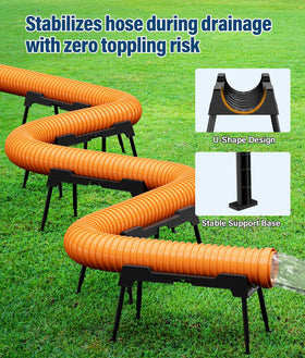 PAHTTO detail of foldable legs demonstrating compact folding and easy storage benefit
