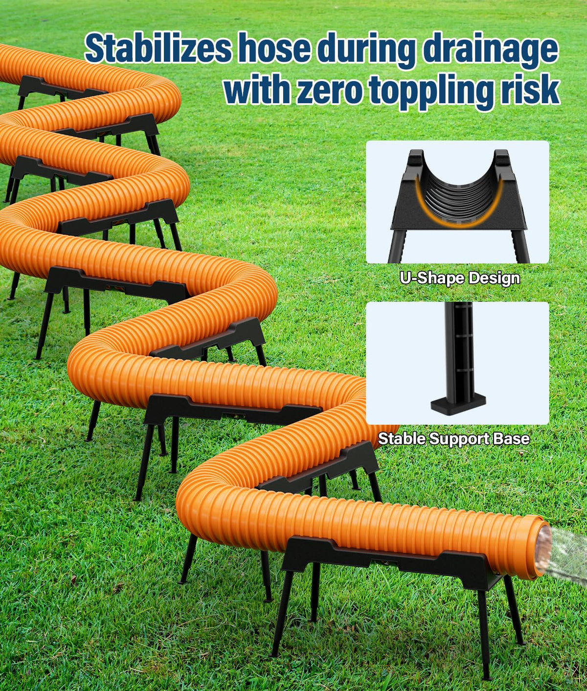 PAHTTO foldable legs detail showing compact storage and stable base
