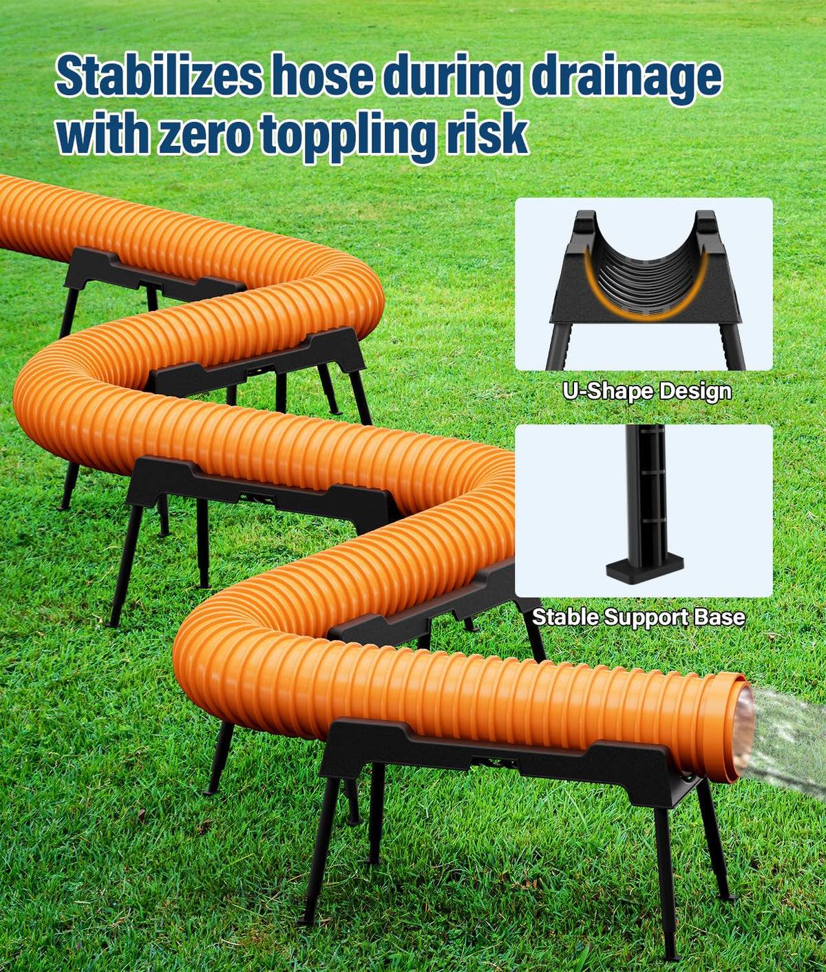 PAHTTO folded stacked supports compact for storage and travel convenience