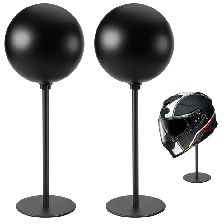 PAHTTO helmet stand front view showing clean display and stable support