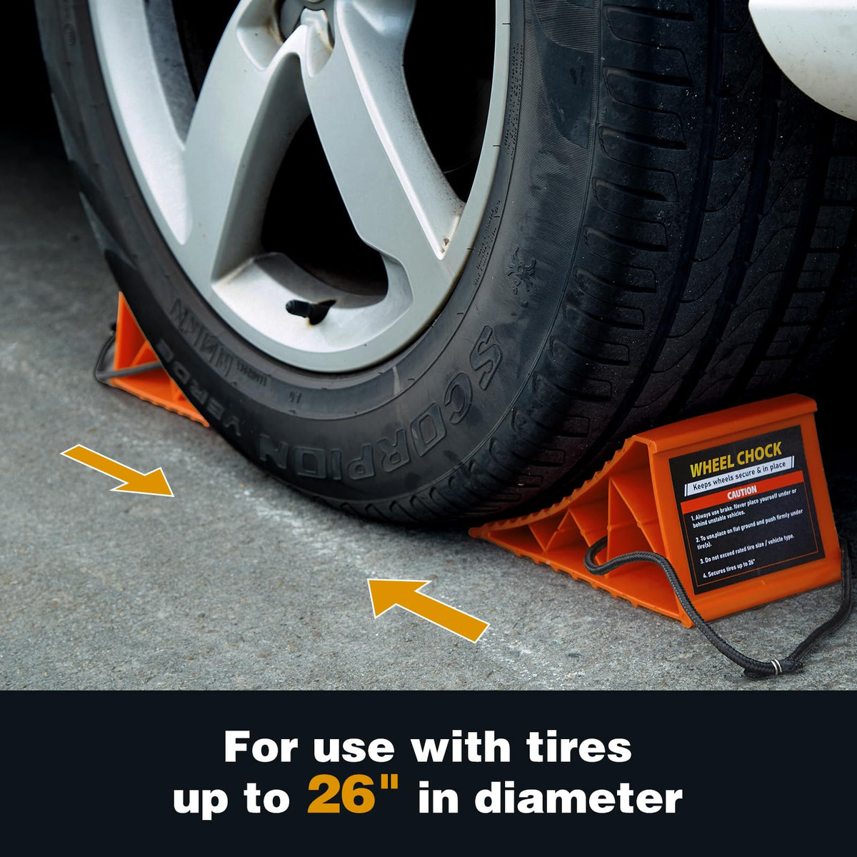 PAHTTO rear rope handle visible for easy placement and safe removal