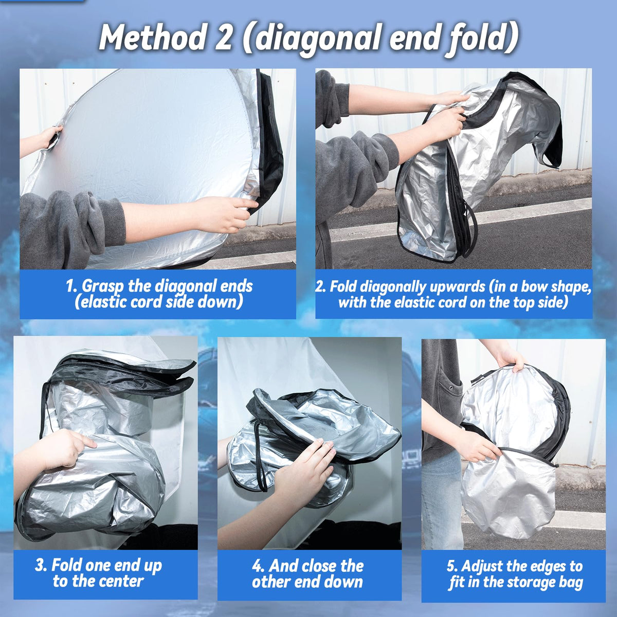 PAIMOHO folded compact in a door pocket for easy storage and convenience
