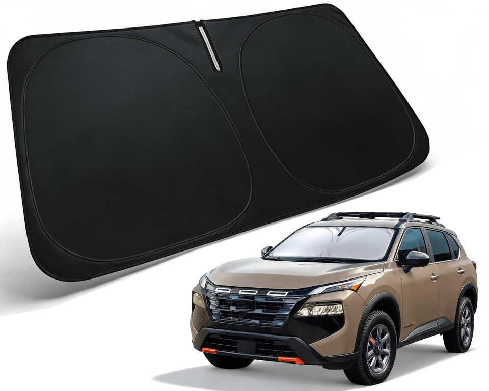 PAIMOHO front view showing custom fit for Nissan Rogue and clear protection