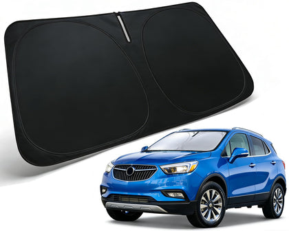 PAIMOHO front view on Buick Encore windshield showing full coverage and neat fit