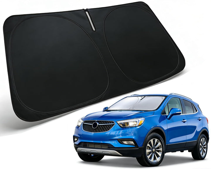 PAIMOHO front view on Buick Encore windshield showing full coverage and neat fit