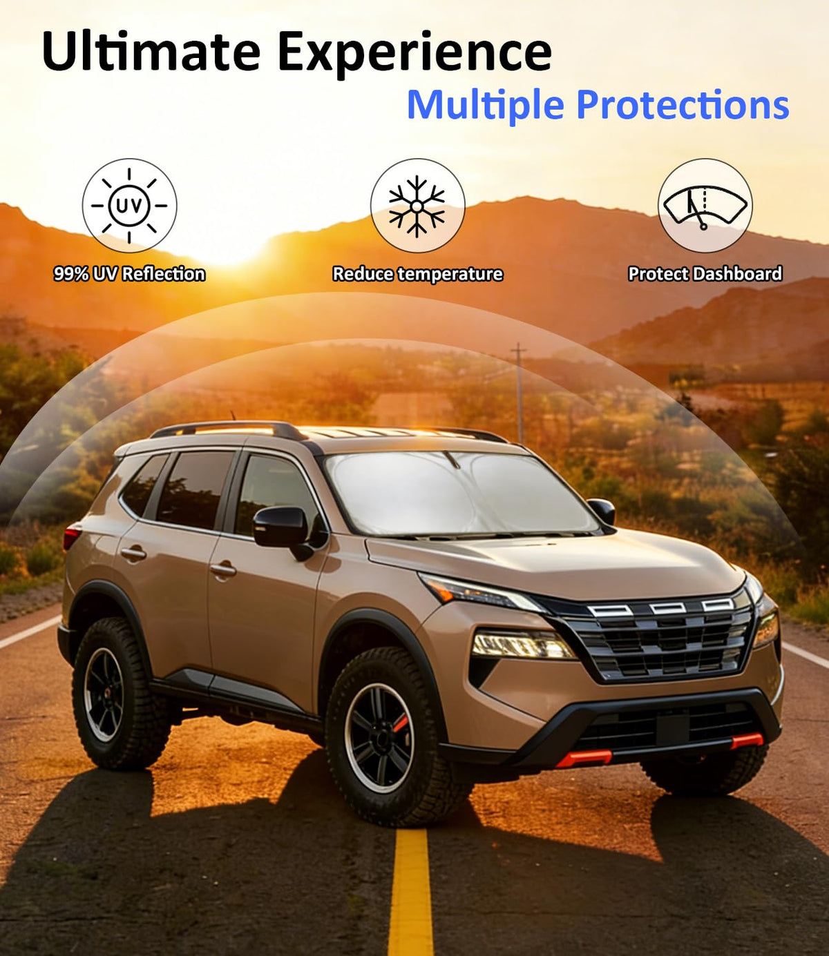 PAIMOHO installed inside a Nissan Rogue demonstrating easy setup