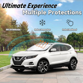 PAIMOHO in-car installed on Rogue Sport windshield reducing glare