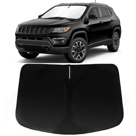 PAIMOHO front view showing full windshield coverage and neat fit benefit