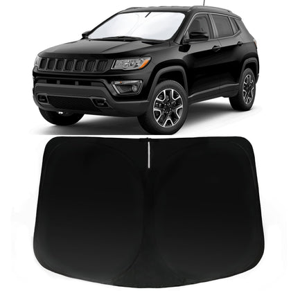 PAIMOHO front view showing full windshield coverage and neat fit benefit