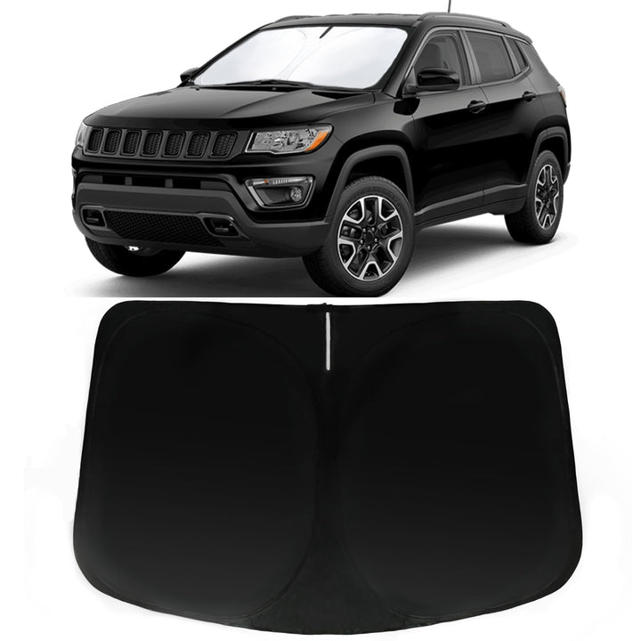 PAIMOHO front view showing full windshield coverage and neat fit benefit