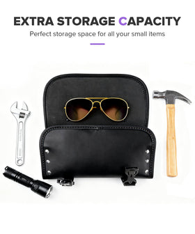 PAIYUE bag open wide showing easy access and organized interior storage