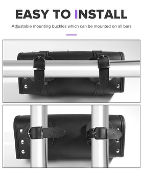 PAIYUE included mounting straps displayed for tool-free installation